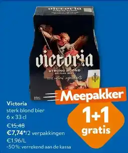 OKay Victoria sterk blond bier 6 x 33 cl aanbieding