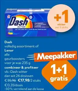 OKay Dash volledig assortiment aanbieding