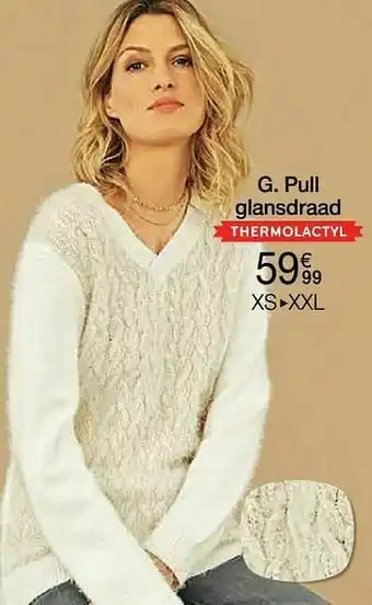 Damart Pull glansdraad aanbieding