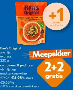 OKay Ben’s Original alle rijst express 220 g aanbieding