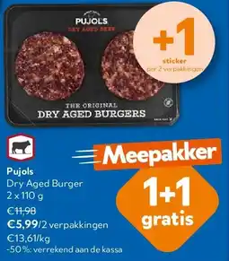 OKay Pujols Dry Aged Burger 2 x 110 g aanbieding