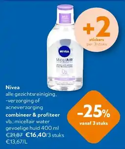OKay Nivea alle gezichtsreiniging aanbieding
