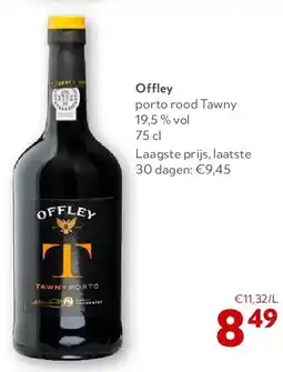 OKay Offley porto rood Tawny 19,5 % vol 75 cl aanbieding
