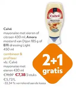 OKay Calvé mayonaise met eieren 430 ml aanbieding