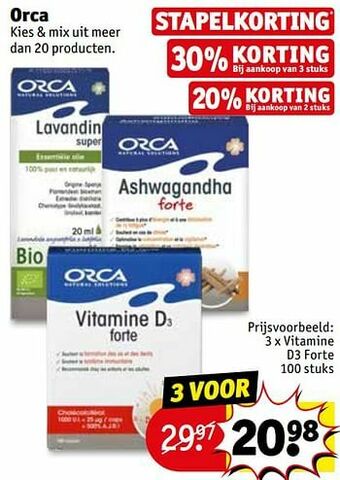 Kruidvat Vitamine d3 forte aanbieding