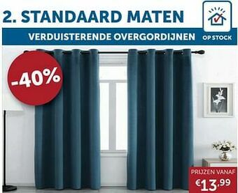 Zelfbouwmarkt Verduisterende overgordijnen aanbieding