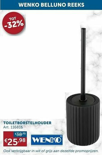 Zelfbouwmarkt Toiletborstel houder aanbieding