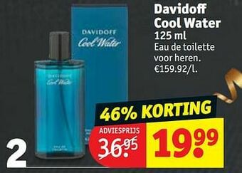Kruidvat Davidoff cool water edt aanbieding