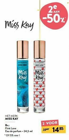 Di First love eau de parfum aanbieding