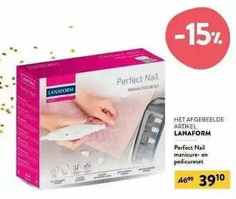 Di Lanaform perfect nail manicure- en pedicureset aanbieding