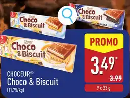 ALDI Choceur Choco & Biscuit aanbieding