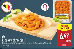 ALDI Kippenwokreepjes aanbieding