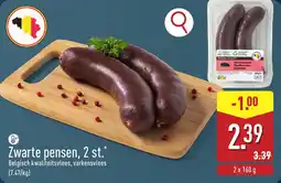 ALDI Zwarte Pensen aanbieding