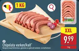 ALDI Chipolata Varken / Kalf aanbieding