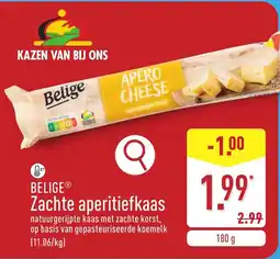 ALDI Belige Zachte Aperitiefkaas aanbieding