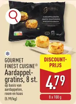ALDI Gourmet Finest Cuisine Aardappelgratins aanbieding