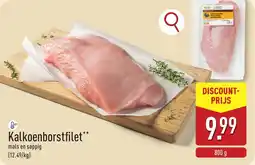 ALDI Kalkoenborstfilet aanbieding