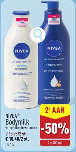 ALDI Nivea Bodymilk aanbieding