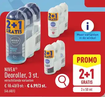 ALDI Nivea Deoroller aanbieding
