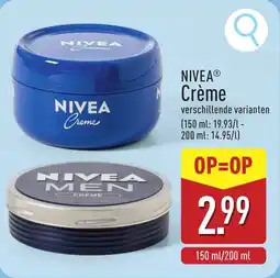 ALDI Nivea Creme aanbieding