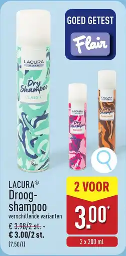 ALDI Lacura Droogshampoo aanbieding