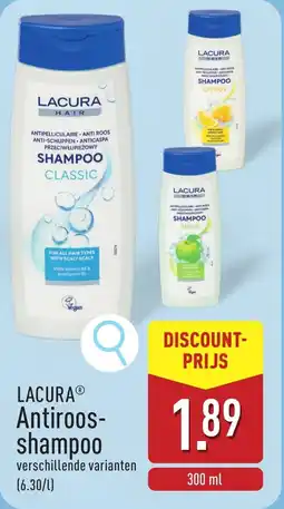 ALDI Lacura Anti Roos Shampoo aanbieding