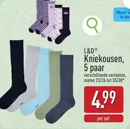 ALDI L&D Kniekousen aanbieding