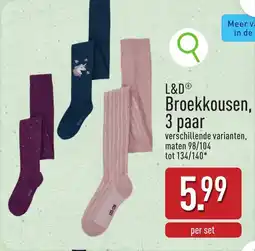 ALDI L&D Broekkousen aanbieding