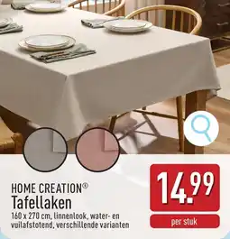 ALDI Home Creation Tafellaken aanbieding