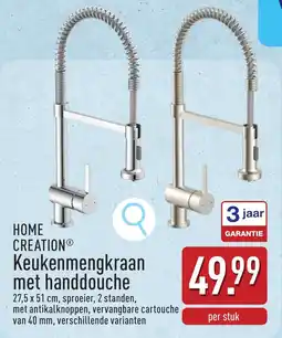 ALDI Home Creation Keukenmengkraan met Handdouche aanbieding