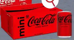 ALDI Miniblikjes Coca-Cola Zero aanbieding
