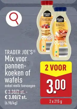 ALDI Trader Joe's Mix voor Pannenkoeken of Wafels aanbieding