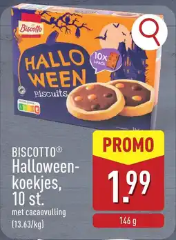 ALDI Biscotto Halloween Koekjes aanbieding