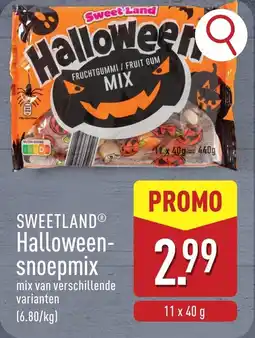 ALDI Sweet Land Halloween Snoepmix aanbieding