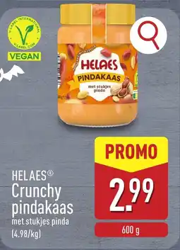 ALDI Helaes Crunchy Pindakaas aanbieding