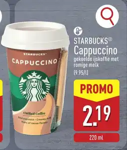 ALDI Starbucks Cappuccino aanbieding