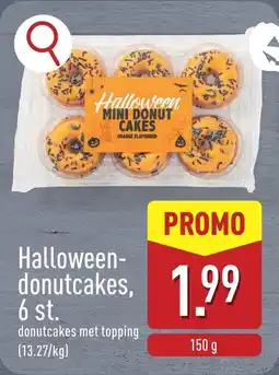 ALDI Halloween Donut Cakes aanbieding