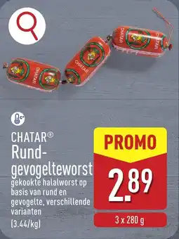 ALDI Chatar Rund Gevogelteworst aanbieding