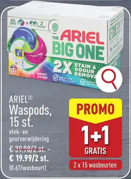 ALDI Ariel Waspods aanbieding