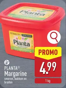 ALDI Planta Margarine aanbieding
