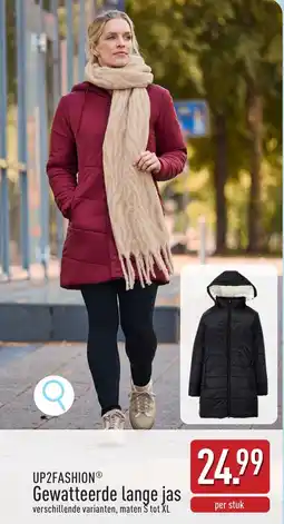 ALDI Up2Fashion Gewatteerde Lange Jas aanbieding