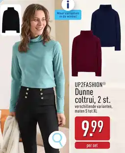 ALDI Up2Fashion Dunne Coltrui aanbieding