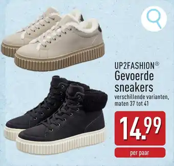 ALDI Up2Fashion Gevoerde Sneakers aanbieding