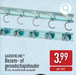 ALDI Gardenline Bezem of Gereedschapshouder aanbieding