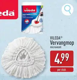 ALDI Vileda Vervangmop microvezel aanbieding