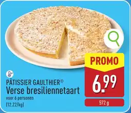 ALDI Pâtissier Gaulthier Verse Bresiliennetaart aanbieding