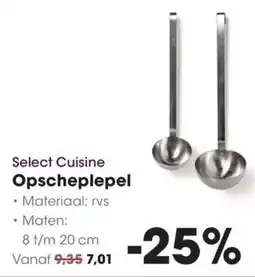Hanos Select Cuisine Opscheplepel aanbieding