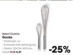 Hanos Select Cuisine Garde aanbieding