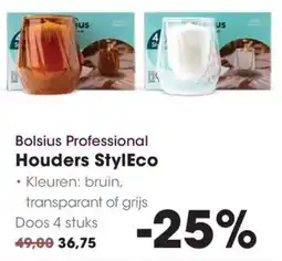 Hanos Bolsius Professional Houders StylEco aanbieding