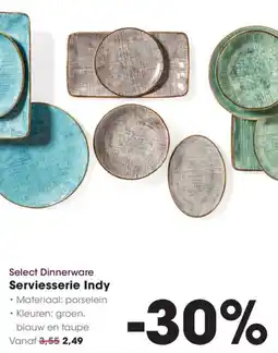 Hanos Select Dinnerware Serviesserie Indy aanbieding